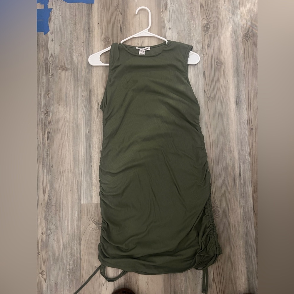 Army green dress